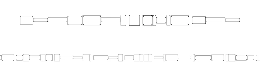 Borders 2 Style Pro by elharrak — Dingbats Font