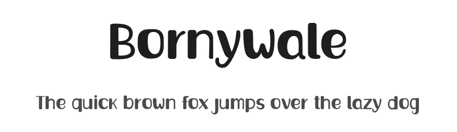 Bornywale by Adevio Studio — Decorative Font