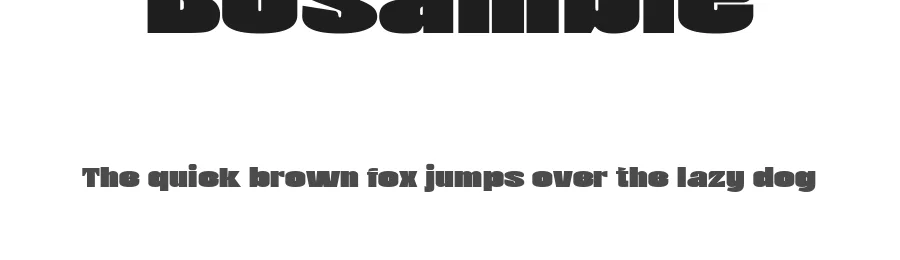 Bosamble by Ibra Creative Studio β Serif Font