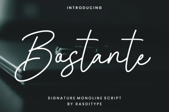 Bostante Font by RasdiType — Script Handwritten Font