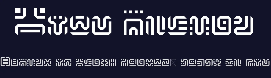 Botw Hylian by Relyt Nietsnedlog — Dingbats Font — thumbnail 2