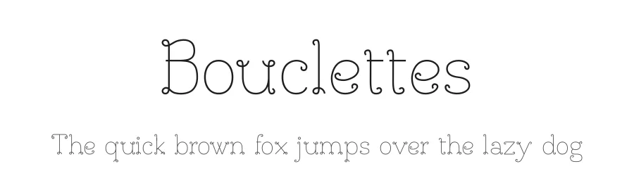 Bouclettes