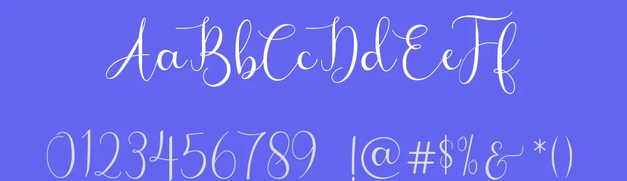 Bougainvillea by Fanastudio — Script Handwritten Font — thumbnail 3