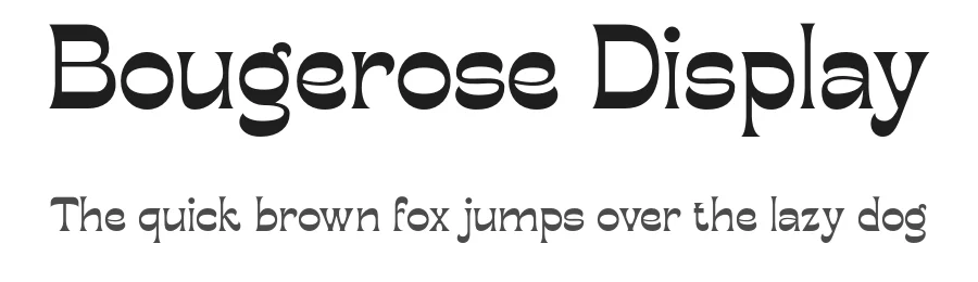 Bougerose Display