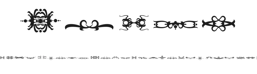 Bougy by dcoxy - Greg Medina — Dingbats Font