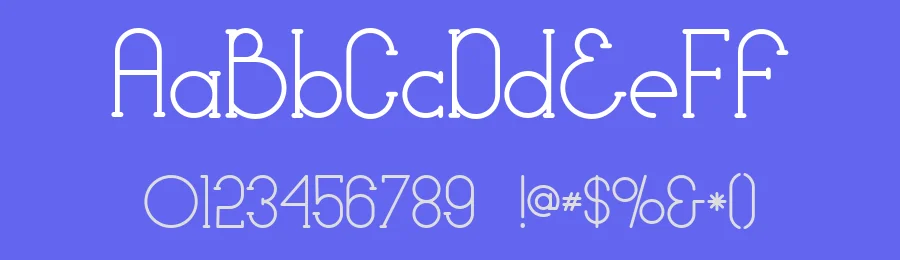 Bounaville by greataris — Decorative Font — thumbnail 3