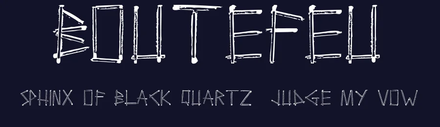 Boutefeu by Luc Mahler — Decorative Font — thumbnail 2