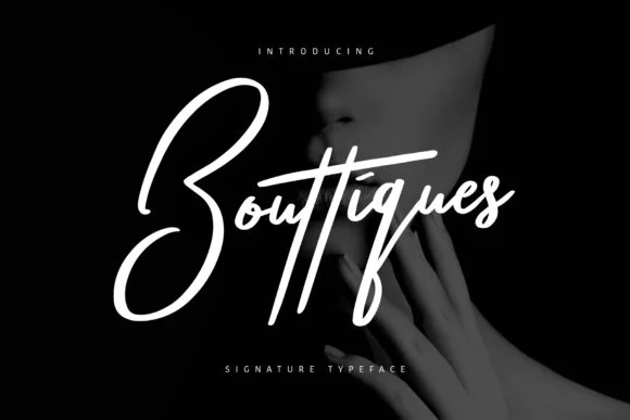 Bouttiques Font by Maulana Creative — Script Handwritten Font