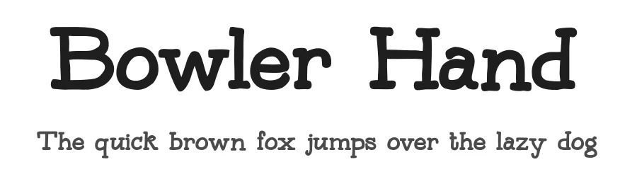 Bowler Hand