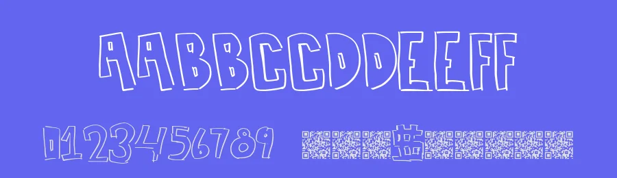 Box Lines by Xerographer Fonts — Decorative Font — thumbnail 3