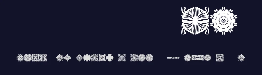 BR 4 My Dad by The BackRoom — Dingbats Font — thumbnail 2
