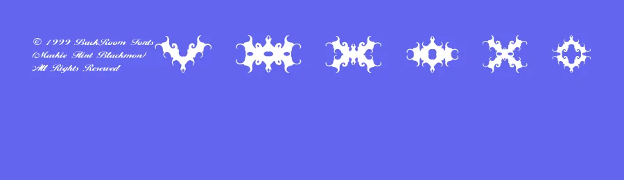 BR Thorns by The BackRoom — Dingbats Font — thumbnail 3