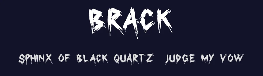 Brack by Faqih Fawaji — Decorative Font — thumbnail 2