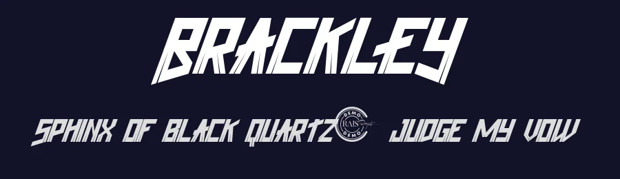 Brackley by RaisProject — Decorative Font — thumbnail 2