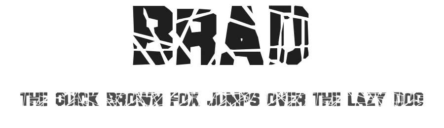 Brad by Superfunk — Decorative Font