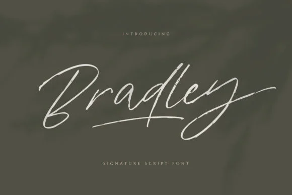Bradley Font by Bekeen.co — Script Handwritten Font