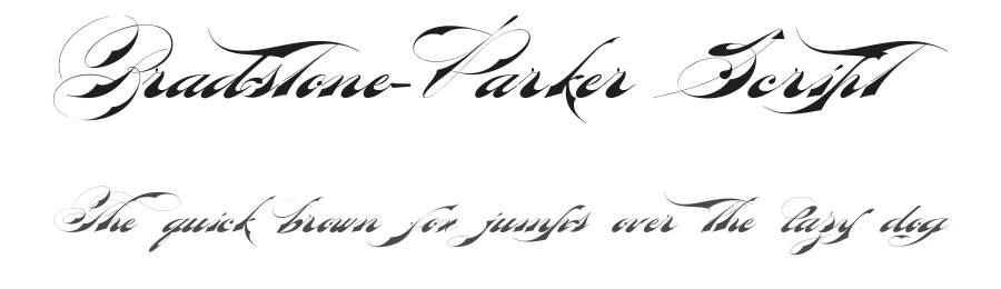 Bradstone-Parker Script