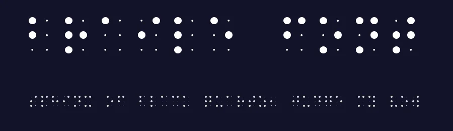 Braile Font by Mauricio Cano — Dingbats Font — thumbnail 2