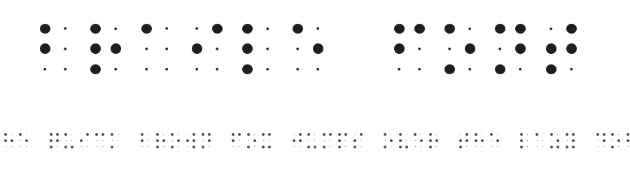 Braile Font by Mauricio Cano — Dingbats Font