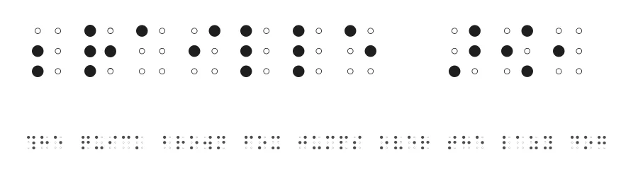 Braille AOE by Astigmatic One Eye Typographic Institute — Dingbats Font