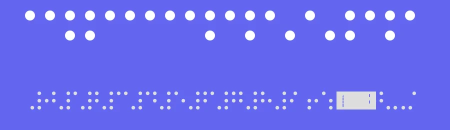 Braille Printing by Pedro Afonso — Dingbats Font — thumbnail 3