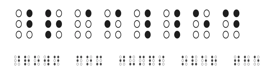 Brailled by FontBlast Design — Dingbats Font