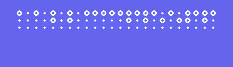 Braillenum by Vladimir Nikolic — Dingbats Font — thumbnail 3