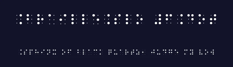 BrailleSlo 6Dot by Polona Jenčič — Dingbats Font — thumbnail 2