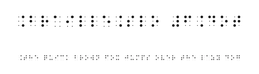 BrailleSlo 6Dot by Polona Jenčič — Dingbats Font