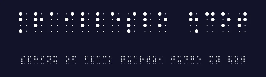 BrailleSlo 8dot by Polona Jenčič — Dingbats Font — thumbnail 2