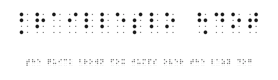 BrailleSlo 8dot by Polona Jenčič — Dingbats Font