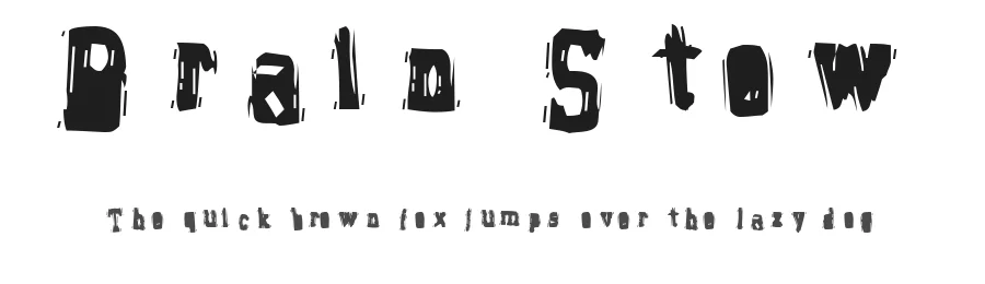 Brain Stew by Brain Stew Fonts — Decorative Font