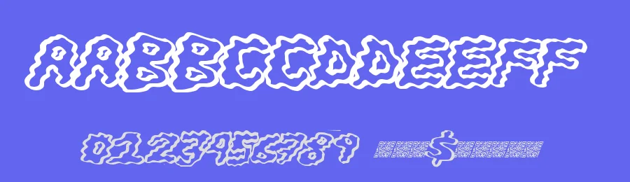 Brain Washers by Xerographer Fonts — Decorative Font — thumbnail 3