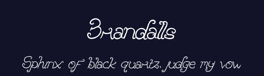 Brandalls by Illushvara — Decorative Font — thumbnail 2