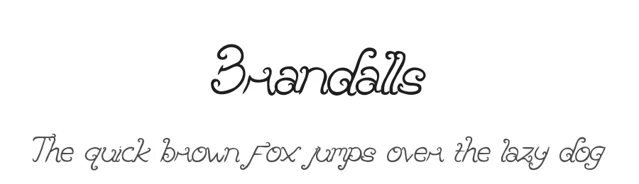 Brandalls by Illushvara — Decorative Font