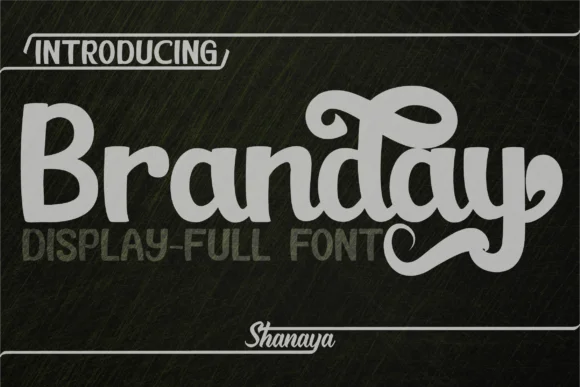 Branday Font by Shanaya Creative โ Script Handwritten Font