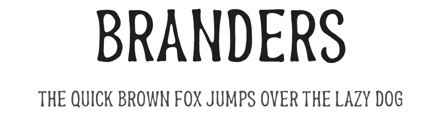Branders by Saridezra — Decorative Font