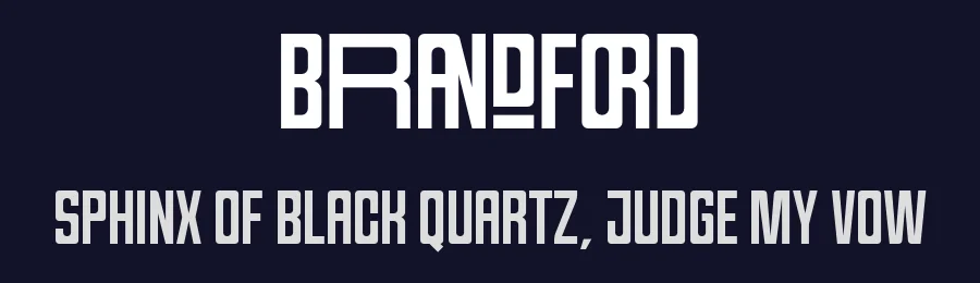 Brandford by Ahweproject — Decorative Font — thumbnail 2
