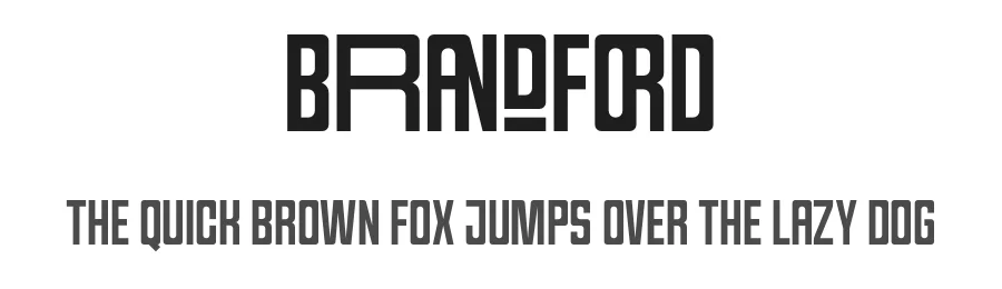 Brandford by Ahweproject β Decorative Font