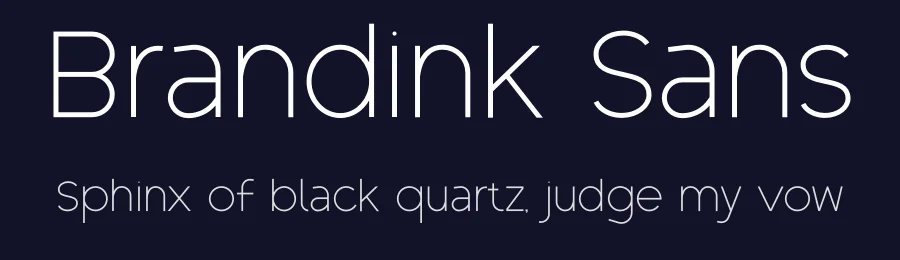Brandink Sans by Limitype — Sans Serif Font — thumbnail 2