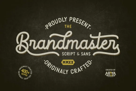Brandmaster Font by Ariya Works Studio — Script Handwritten Font