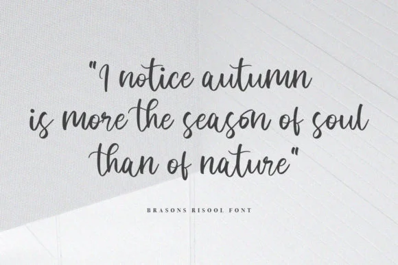 Brasons Risool Font by Maulana Creative — Script Handwritten Font — thumbnail 4