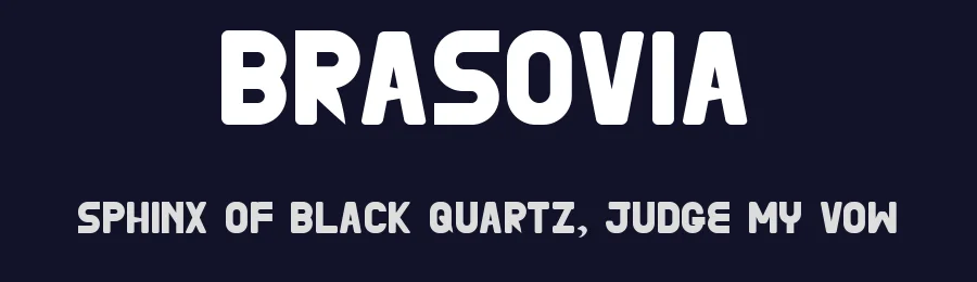 Brasovia by Tychitype — Sans Serif Font — thumbnail 2