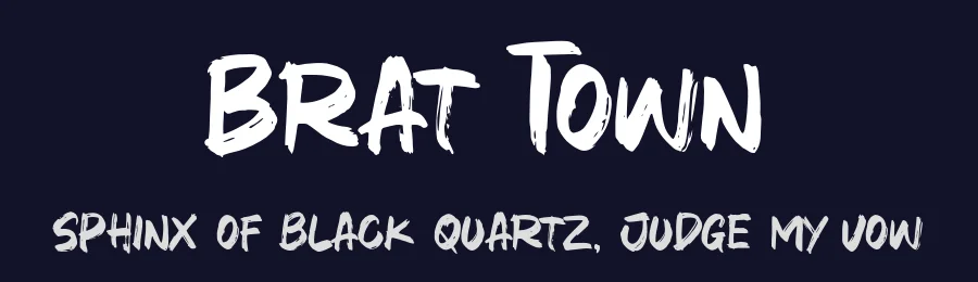 Brat Town by Khurasan — Script Handwritten Font — thumbnail 2