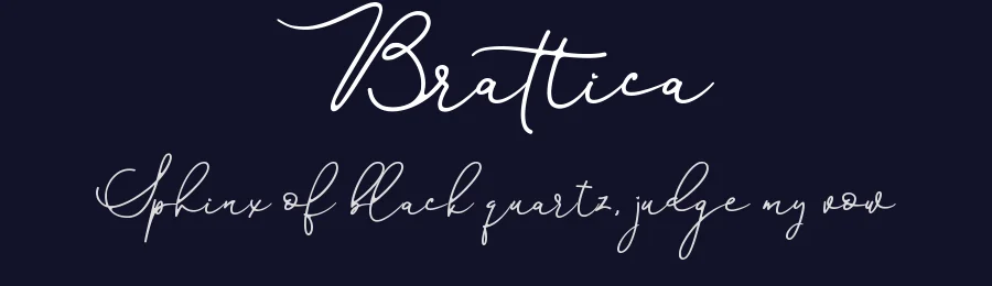 Brattica by aldedesign — Script Handwritten Font — thumbnail 2
