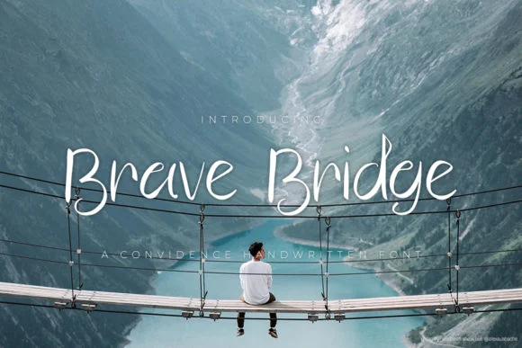 Brave Bridge Font by Creassion Studio — Script Handwritten Font