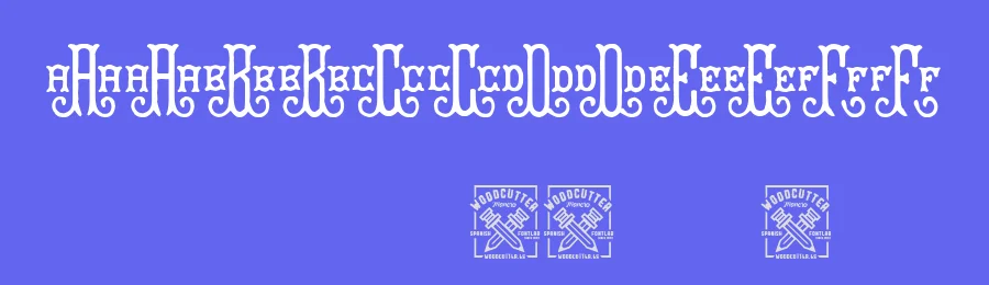 BraveGrams by Woodcutter — Decorative Font — thumbnail 3