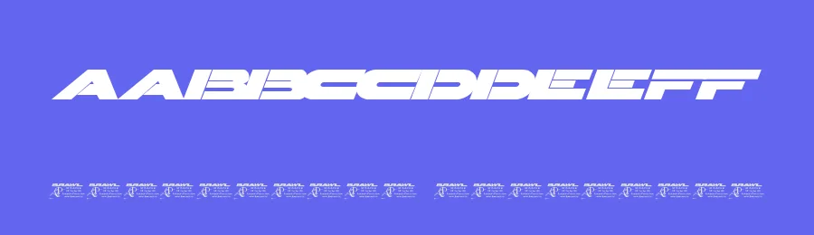 Brawl by El Gato en la Luna — Display Font — thumbnail 3