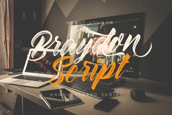 Braydon Font by Debut Studio — Script Handwritten Font — thumbnail 4
