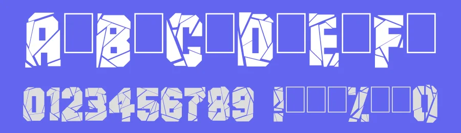 Break It Down by imagex — Decorative Font — thumbnail 3